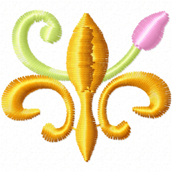 Flowers Embroidery Design 10